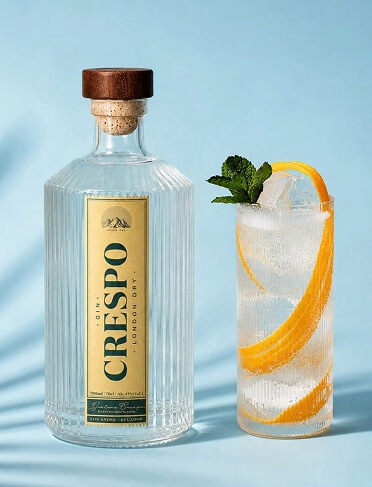 CRESPO London Dry Gin with a citrus gin cocktail